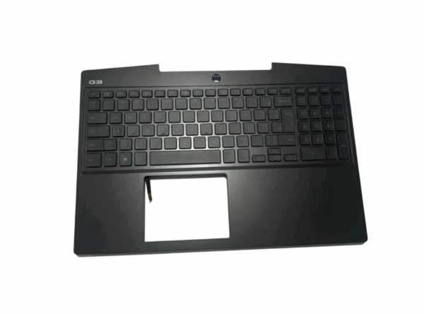 Carcaça Base Superior Notebook Dell G3 15 3500 Teclado Retroilu.