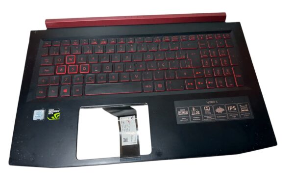 Carcaça Base Superior E Inferior Notebook Acer Nitro5 An515-51 Cod.1848 - Imagem 2