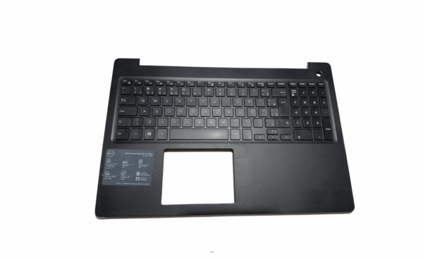 Carcaça Base Superior Notebook Dell Inspiron 15 3000 3583 Teclado C/ Defeito Cod.1881 - Imagem 2