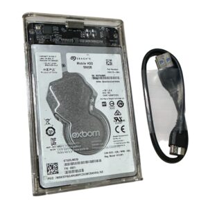 Hd Externo 500GB 5400rpm 2.5 Sata Semi - Novo 100%