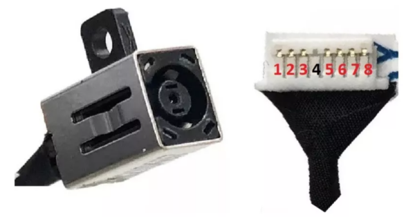 Conector Dc Jack Note Dell Latitude 3510 07dm5h Cod.1969 - Imagem 2