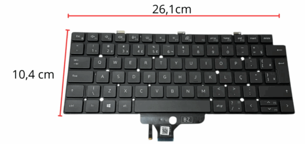 Teclado P/ Notebook Dell Latitude 7320 03j6v1 Original Cod.3172 - Imagem 3