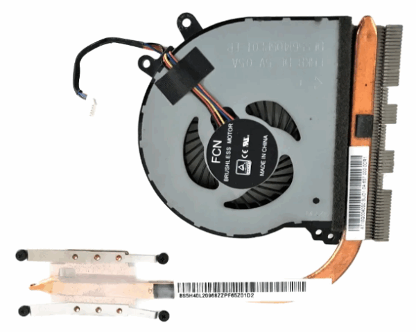Cooler C/ Dissipador Notebook Lenovo Ideapad 310 Original Cod.1584 - Imagem 3