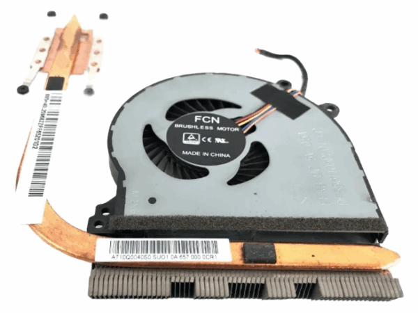 Cooler C/ Dissipador Notebook Lenovo Ideapad 310 Original Cod.1584 - Imagem 4