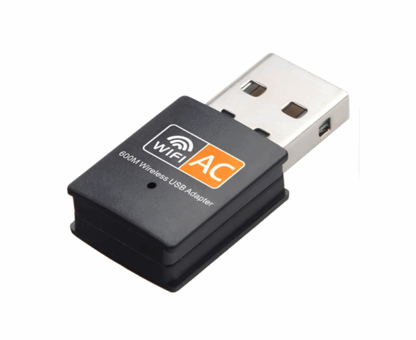 Adaptador USB Wifi Dual Band 2.4 / 5ghz 600mbps Wireless 5g Ac