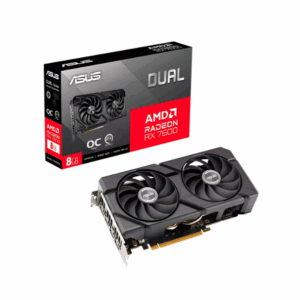 Placa de Vídeo Vga Asus Nv Rtx 7600 8gb/128bits/gddr6 - Novo