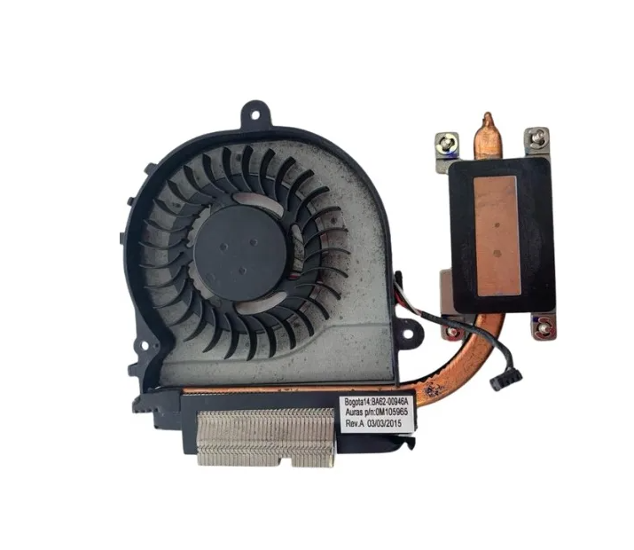 Cooler C/ Dissipador Notebook Samsung Np370e Original Cod.1743 - Imagem 2