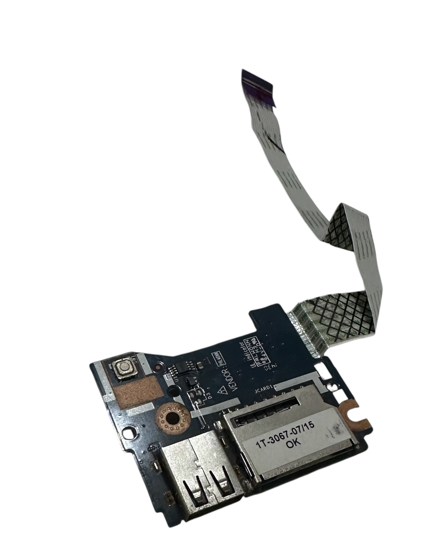 Placa Power Usb Leitor Notebook Acer Aspire Es1-511 Ls-8471p Cod.3307