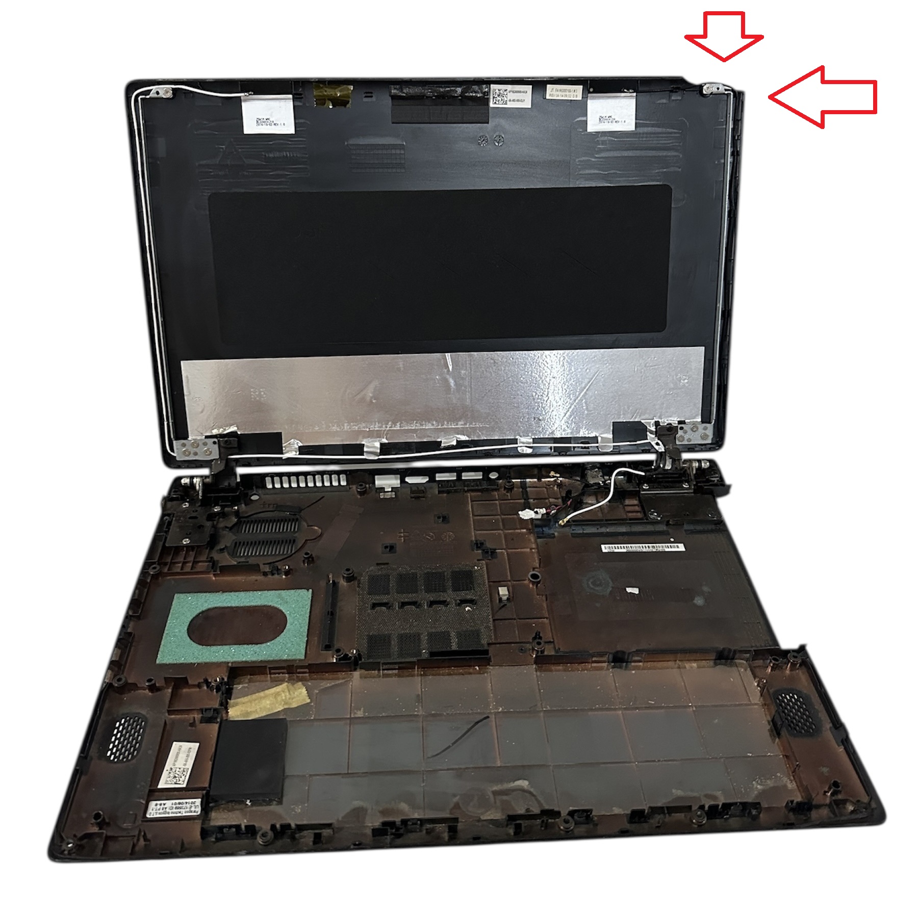 Carcaça Completa Notebook Acer Aspire Es1-511 Series Leia. Cod.3304 - Imagem 10