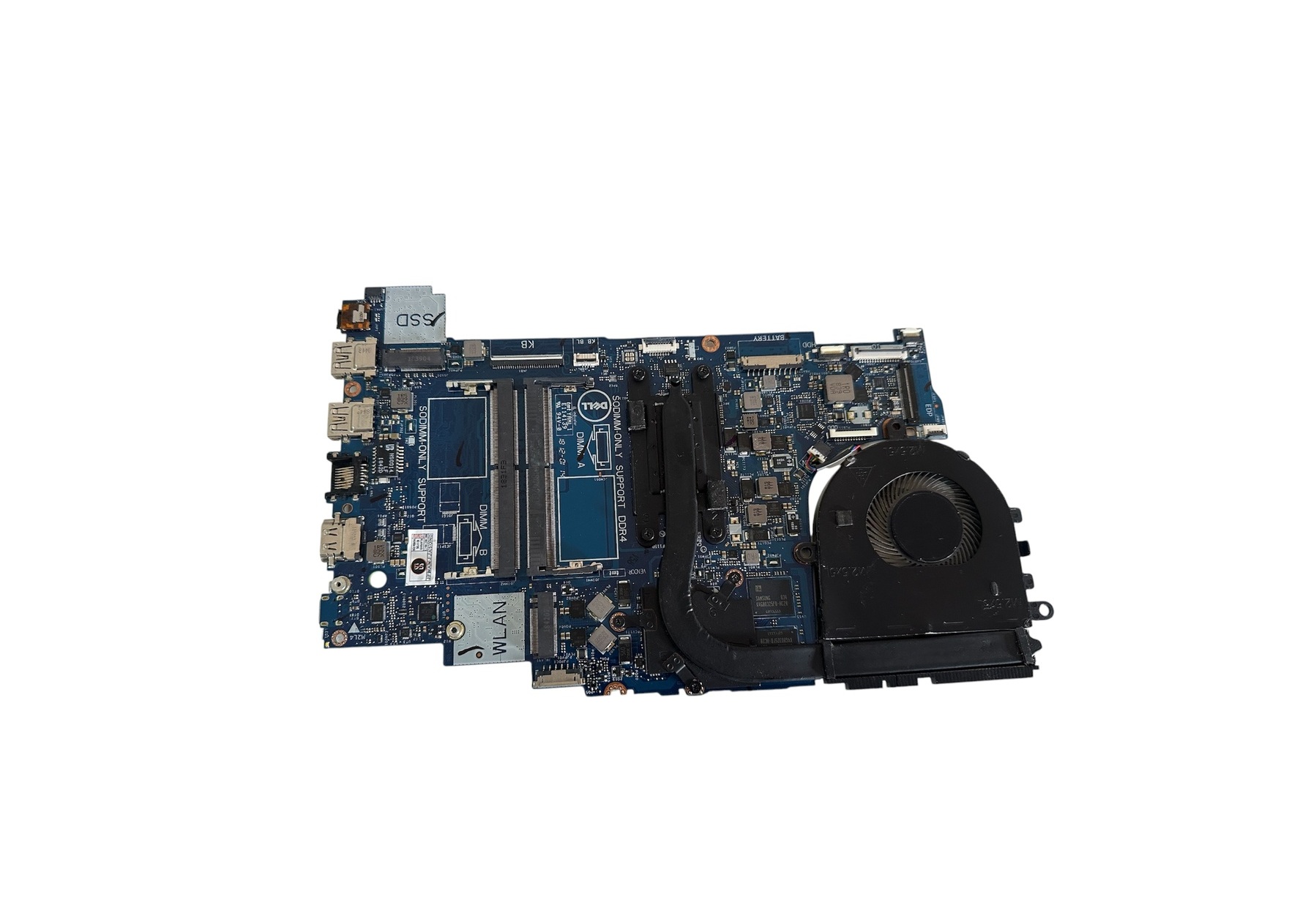 Placa Mãe Notebook Dell Inspiron 5570 P75f I7-8550u C/ Video AMD 2GB Cod.3451