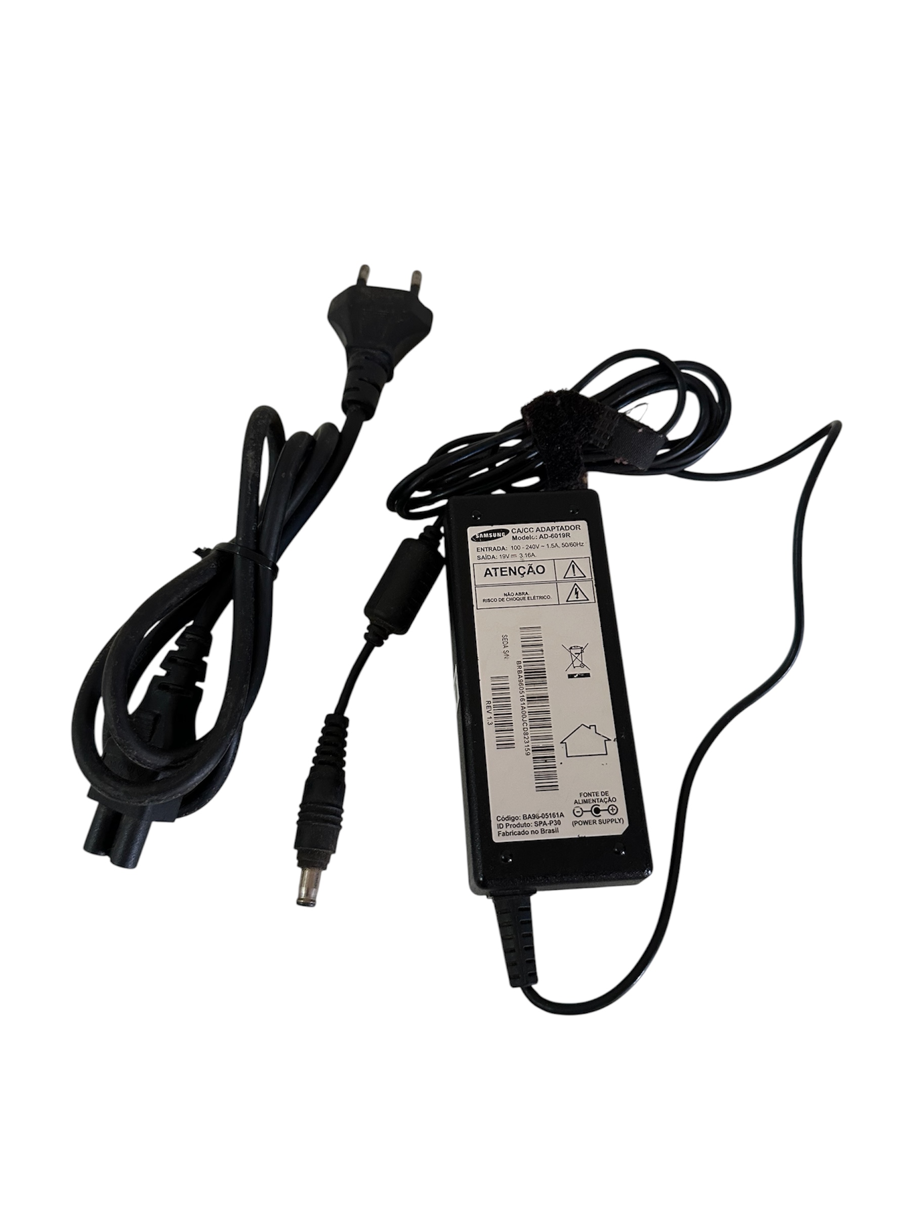 Fonte Carregador Notebook Samsung Np370e4k Rv411 Rv420 Original