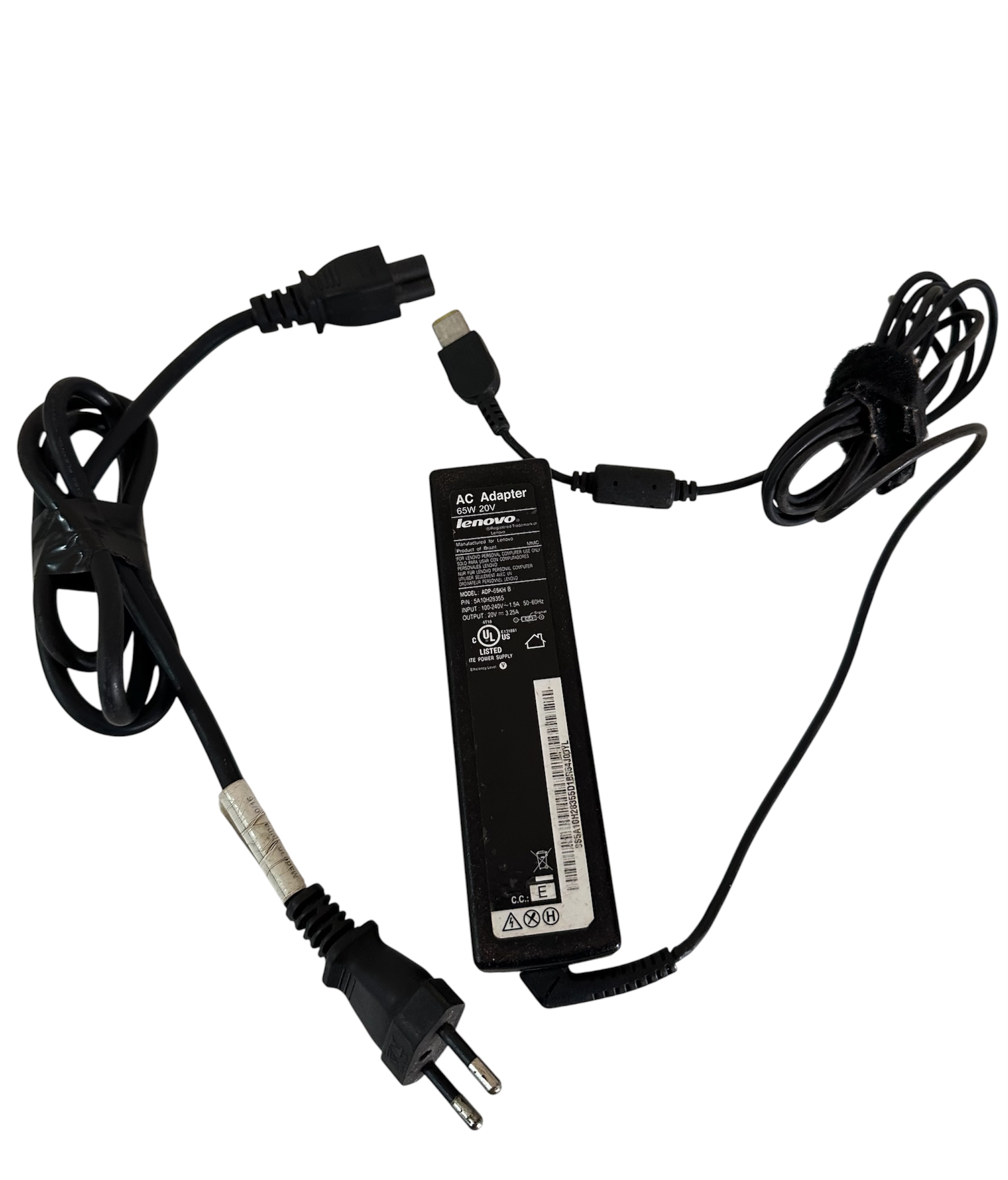 Carregador P/ Note Lenovo G40-80 G40-70 G50-45 20v 65W 3,25a Original - Imagem 2