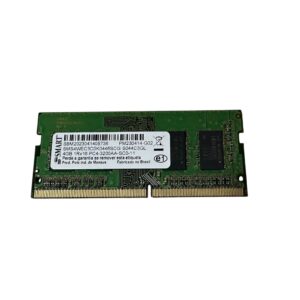 Memória Ram DDR4 4GB PC4 1R x16 3200 P/ Notebook Original