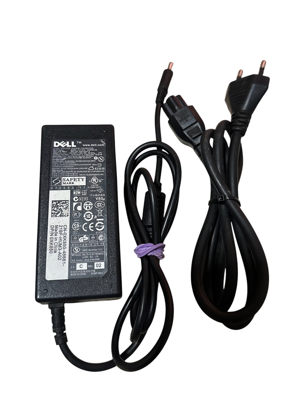 Fonte 19.5v Notebook Dell Inspiron 15 3000 3520 3515 3530 65W Original
