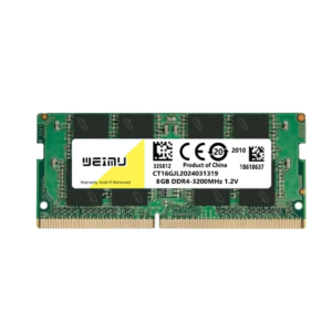 Memória Ram 8GB Weimu Ddr4 Frequência 3200mhz Sodimm