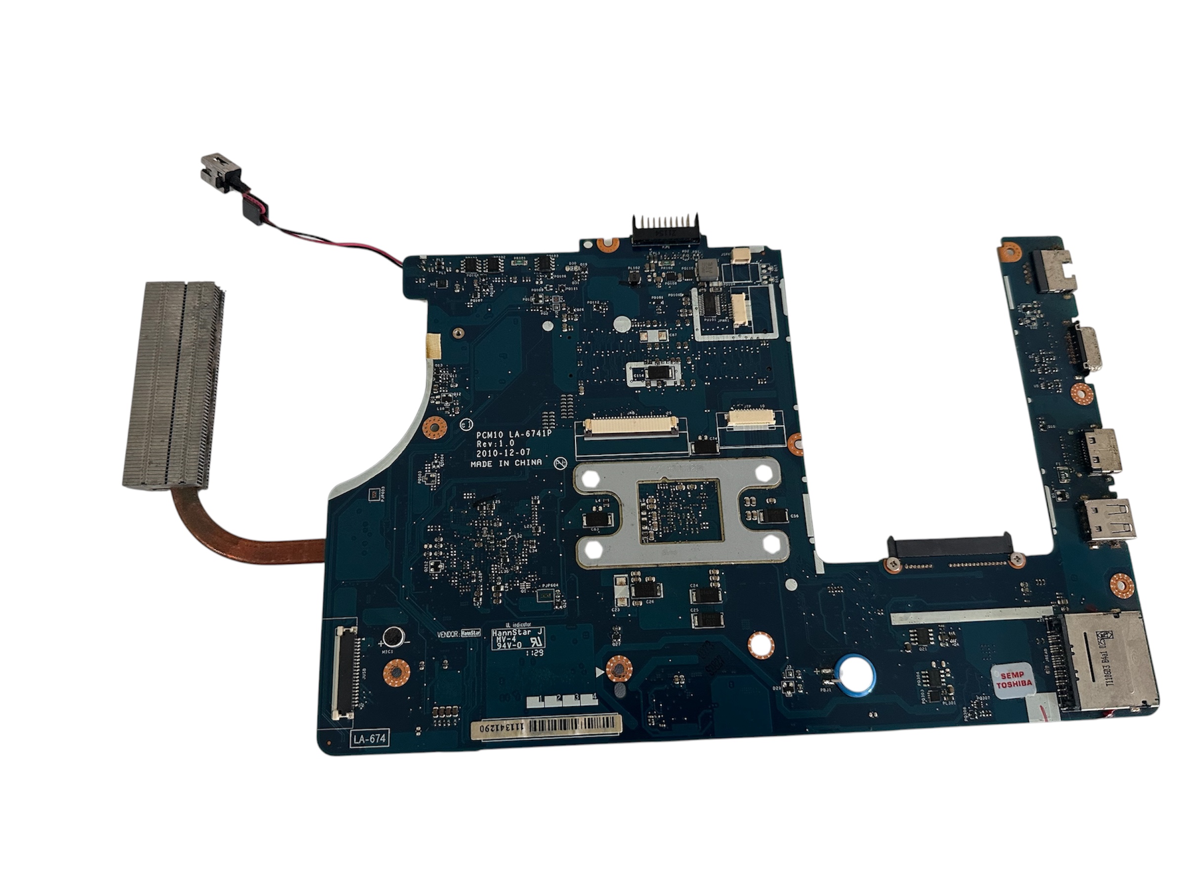 Placa Mãe Notebook Sti As 1301 Amd Original Cod.3488 - Imagem 3