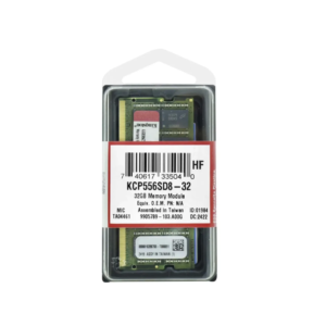 Memória Ram Para Notebook 32gb Ddr5 5600mhz 1.1v Kingston