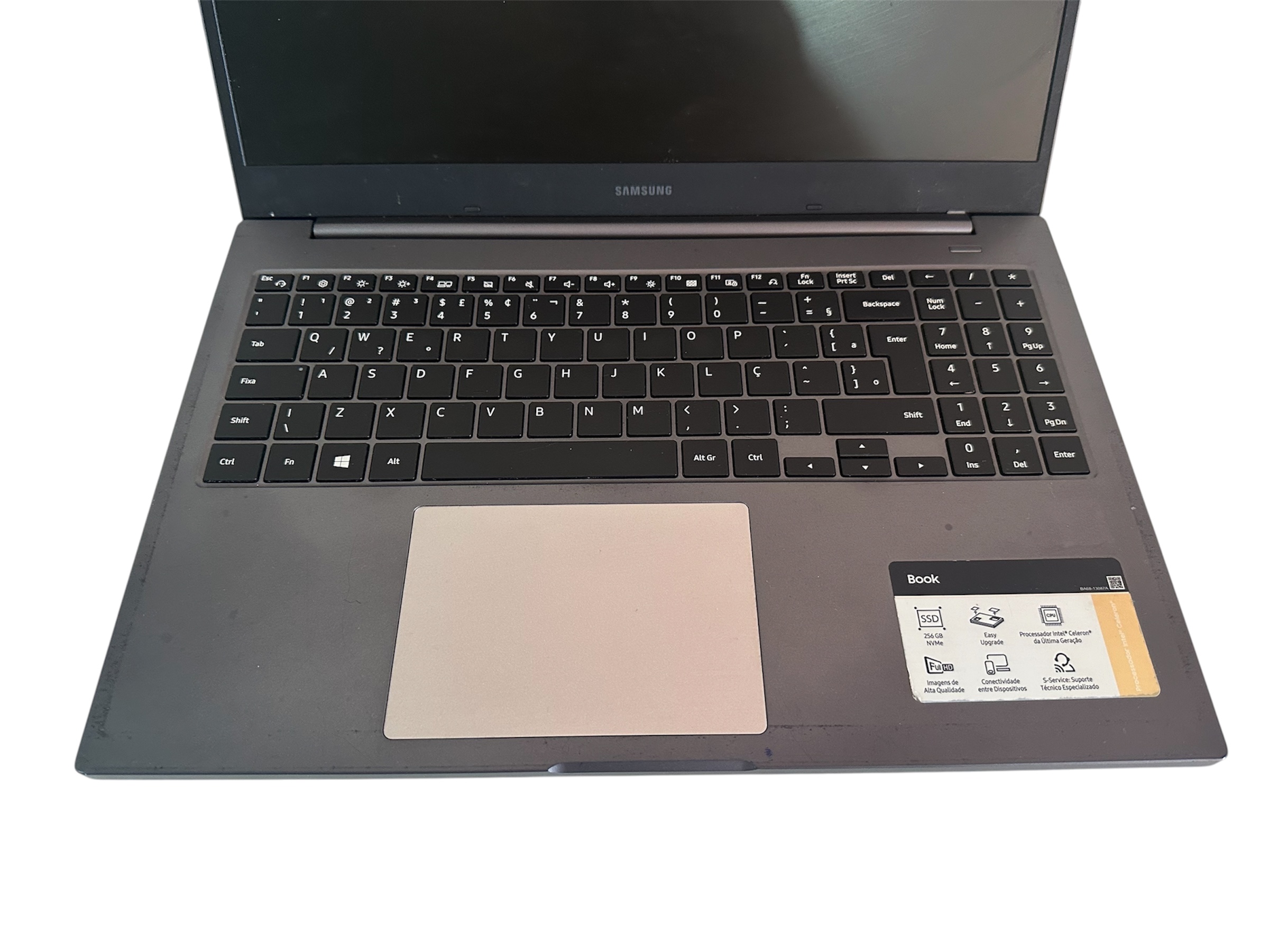 Carcaca Completa Notebook Samsung Book Np550xda Leia. - Imagem 2