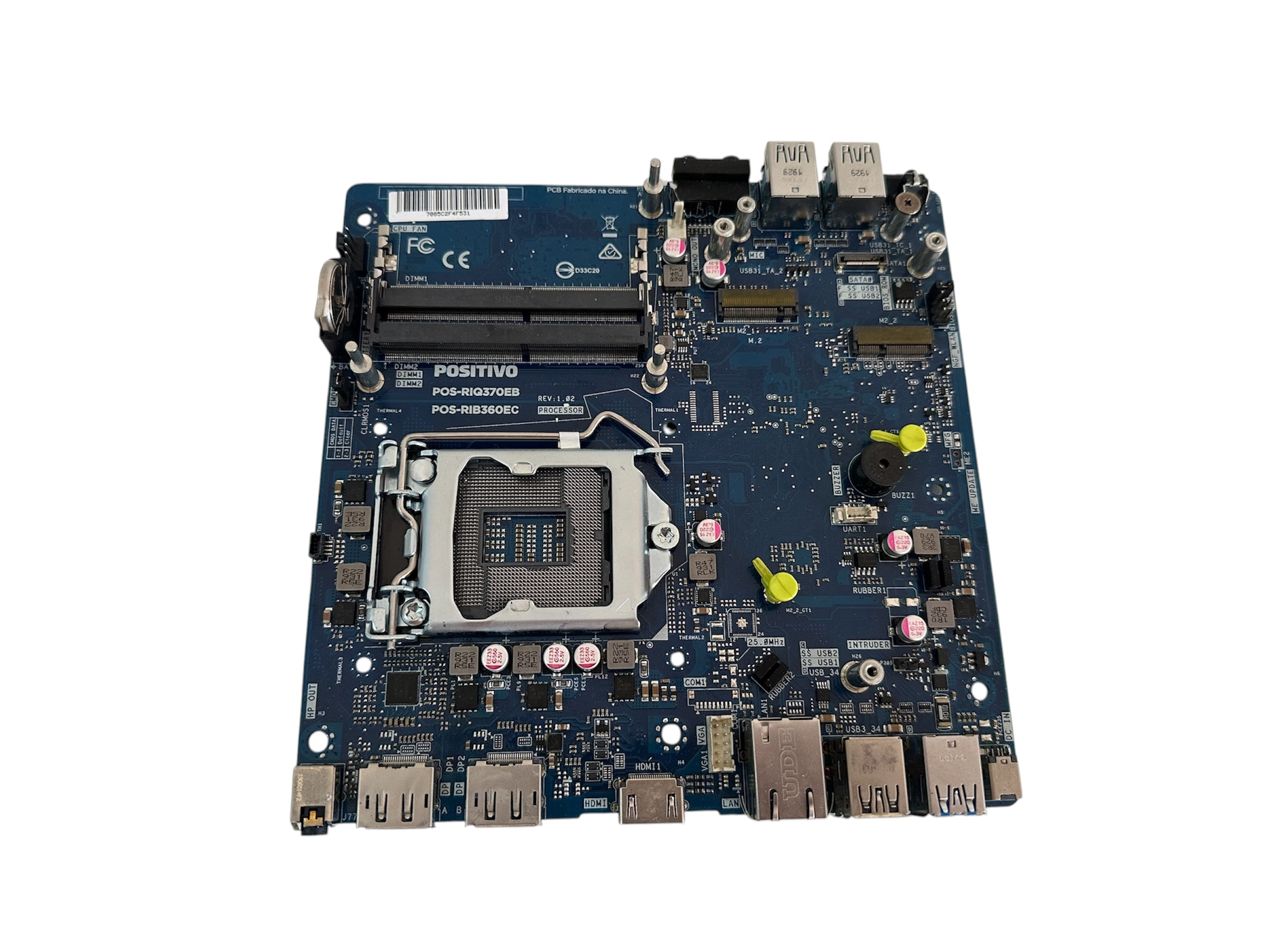 Placa Mãe Master C6200 Minipro 8a E 9a Geração Pos-riq370eb C/ Defeito Cod.3585