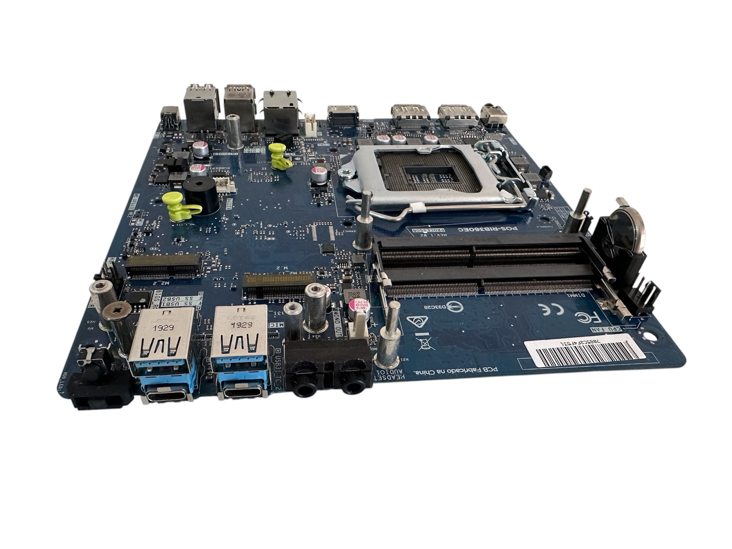 Placa Mãe Master C6200 Minipro 8a E 9a Geração Pos-riq370eb C/ Defeito Cod.3585 - Imagem 2
