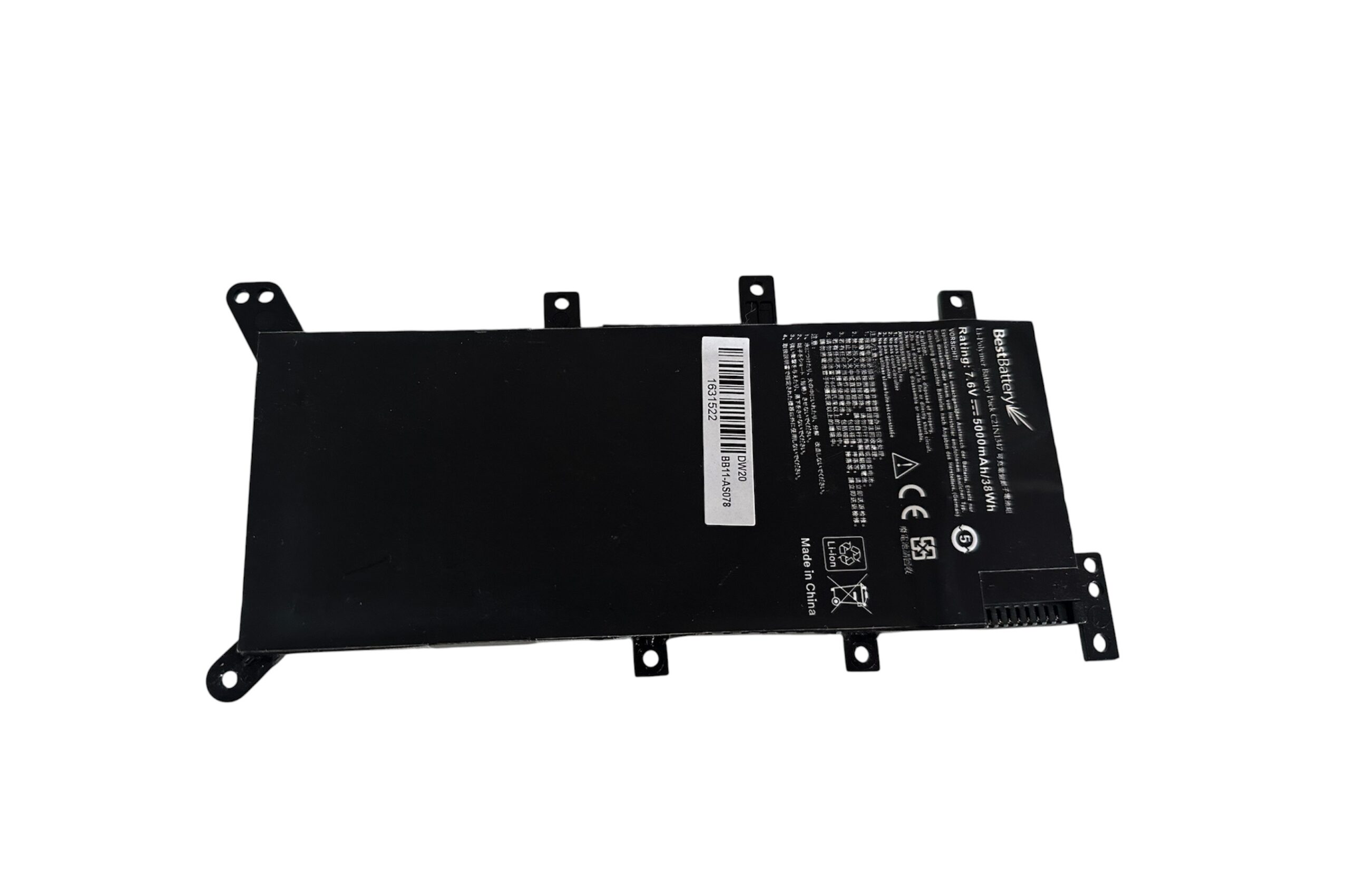 Bateria Para Notebook Asus X555u 5000mak 38wh Cod.3606