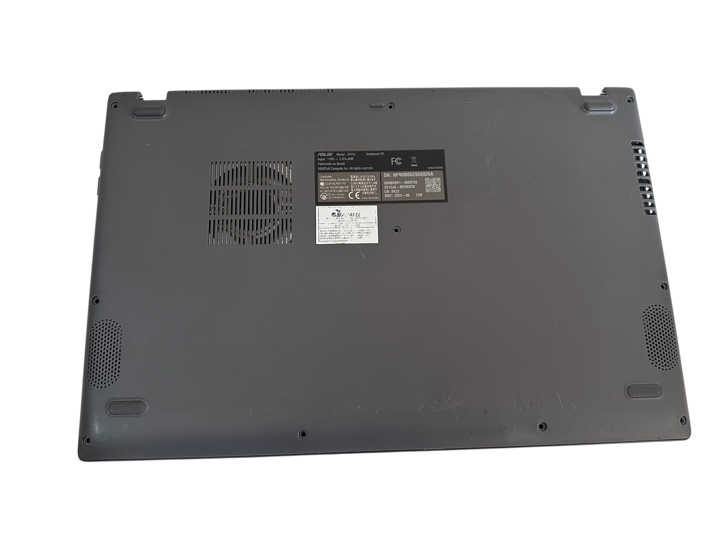Carcaça Base Superior e Inferior Asus Vivobook X515j Original Cod.3630 - Imagem 5
